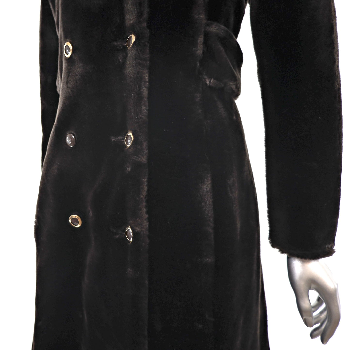 Faux Fur Coat- Size XS