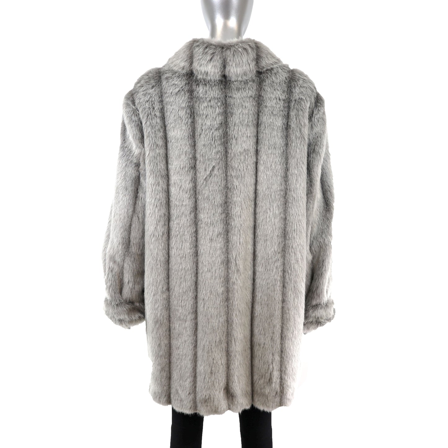 Dennis Basso Faux Fur 3/4 Coat- Size XXL-XXXL