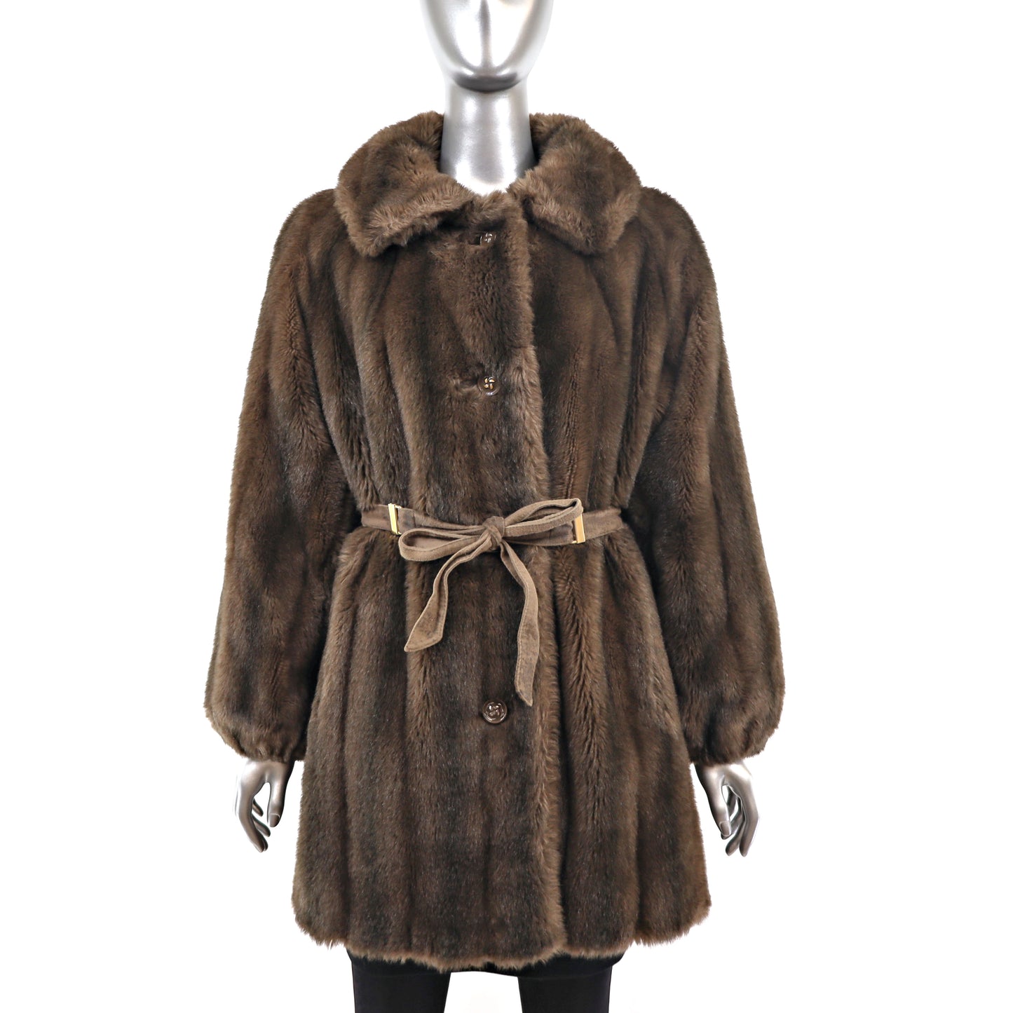 Faux Fur Jacket- Size XXL