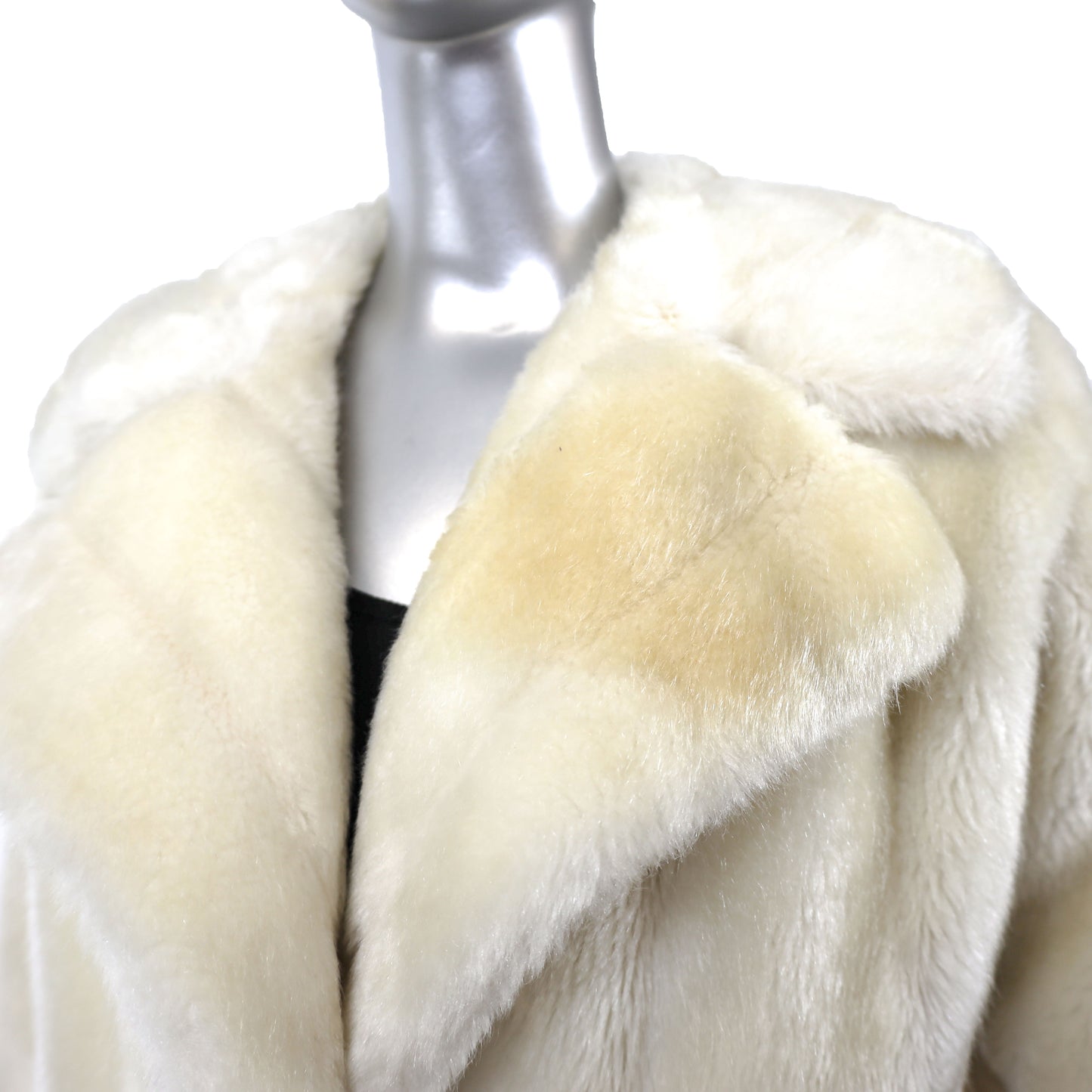 Faux Fur Coat- Size S