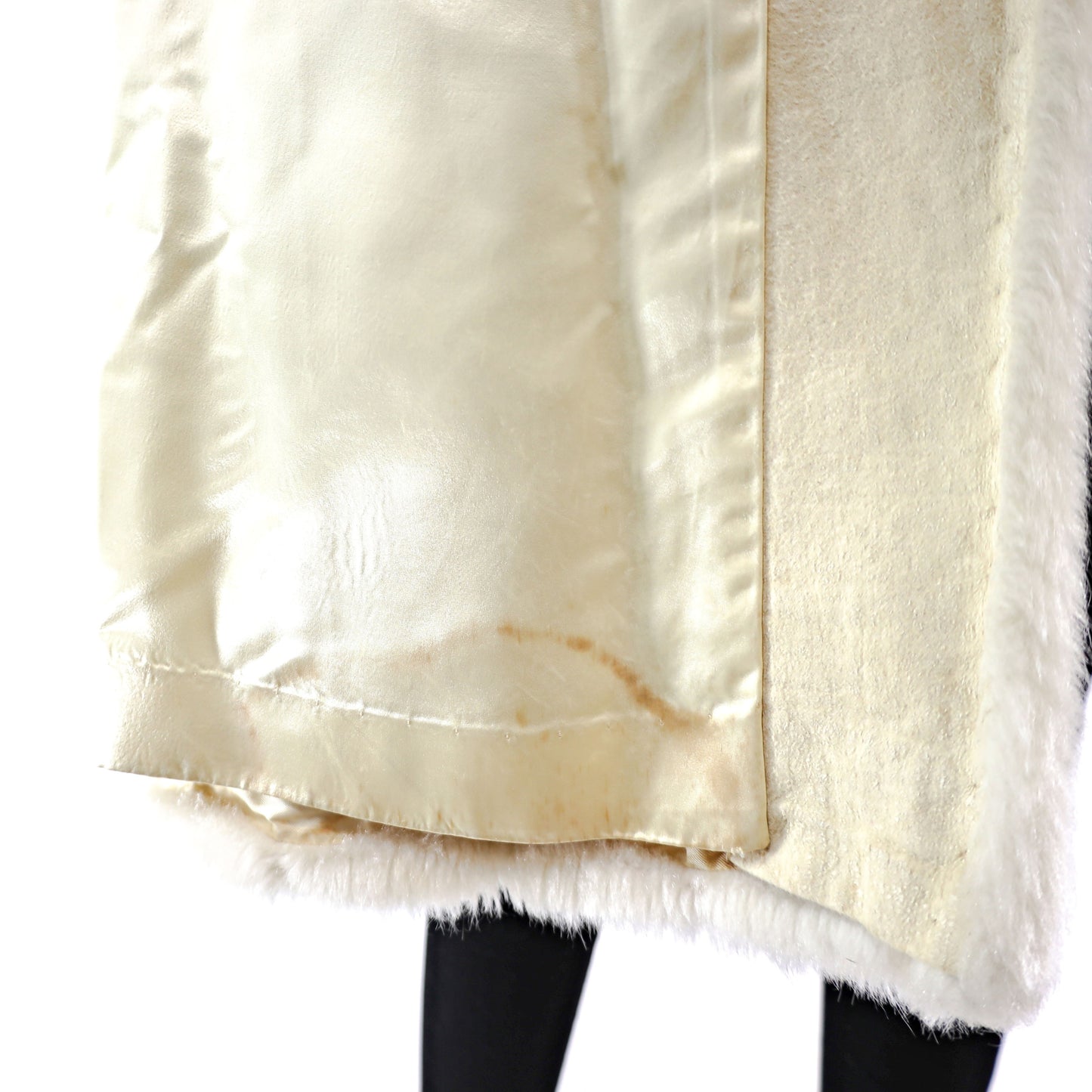 Faux Fur Coat- Size S