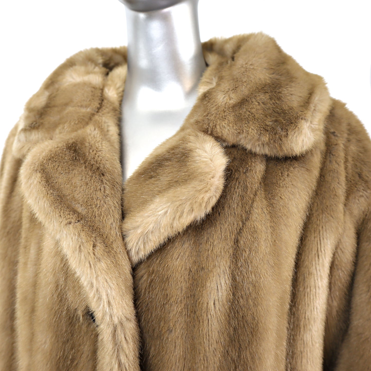 Faux Fur Jacket- Size L