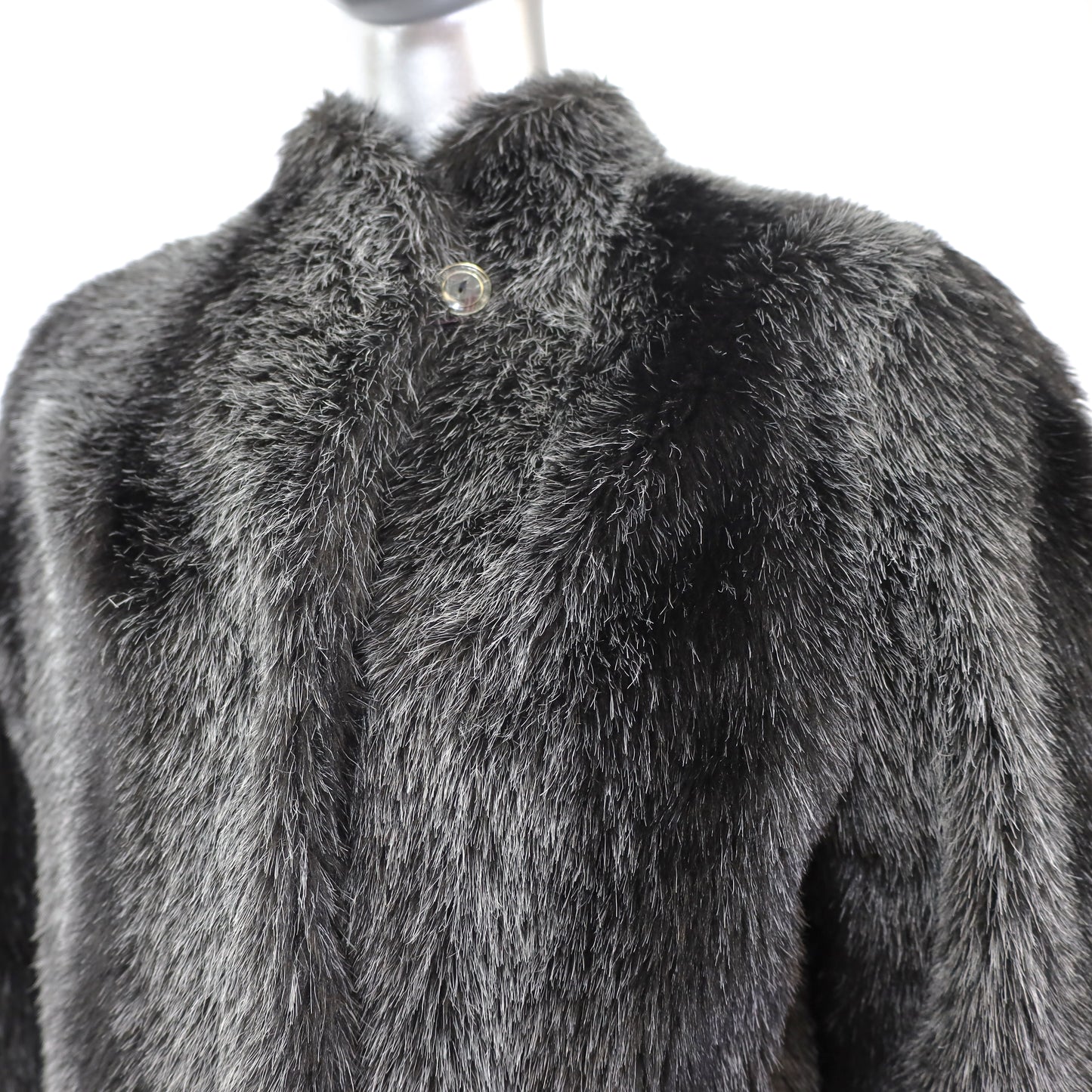 Faux Fur Jacket- Size M