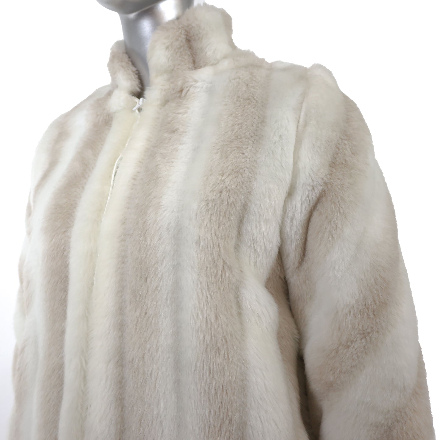 Faux Fur Jacket- Size S