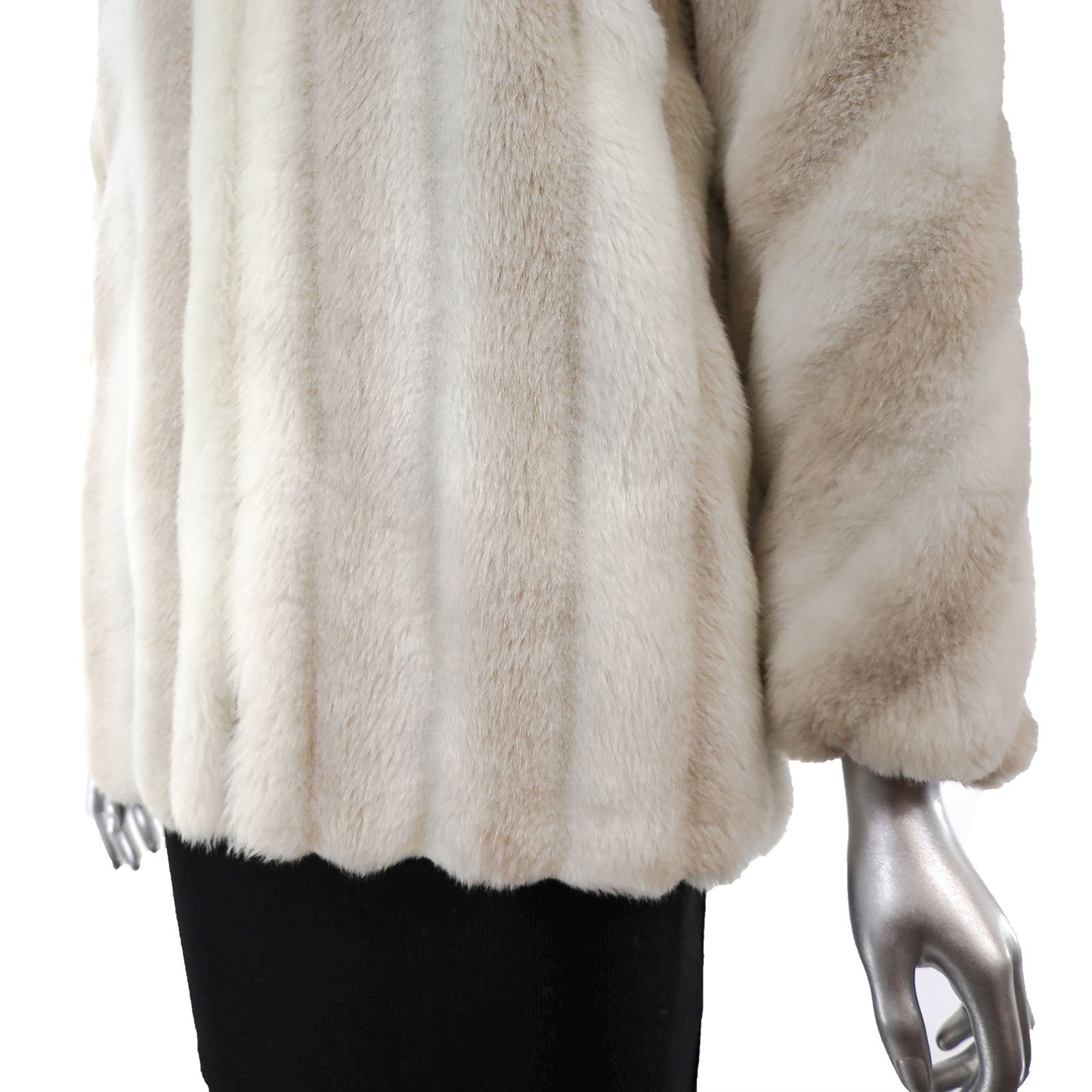 Faux Fur Jacket- Size S