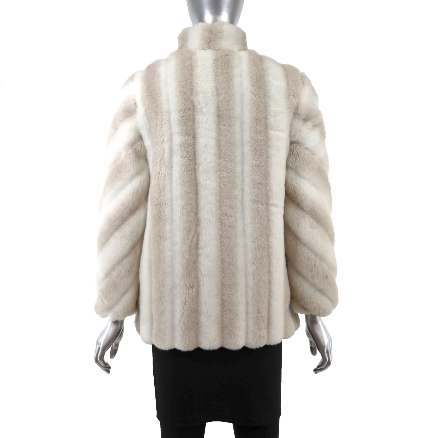 Faux Fur Jacket- Size S