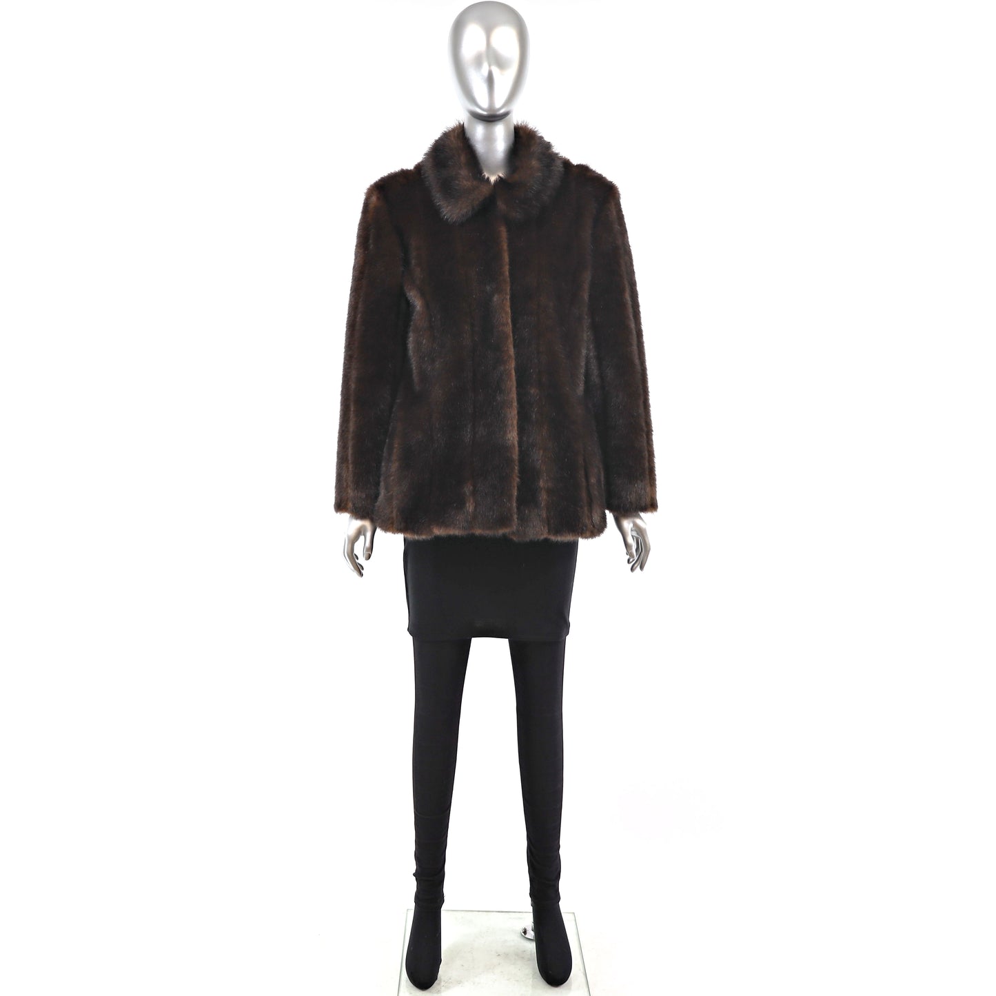 Faux Fur Jacket- Size S-M