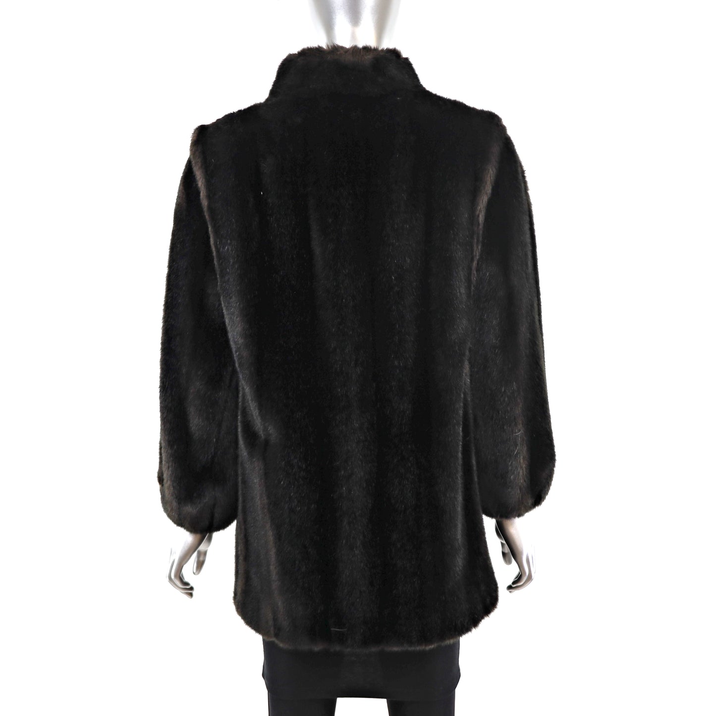 Faux Fur Jacket- Size M