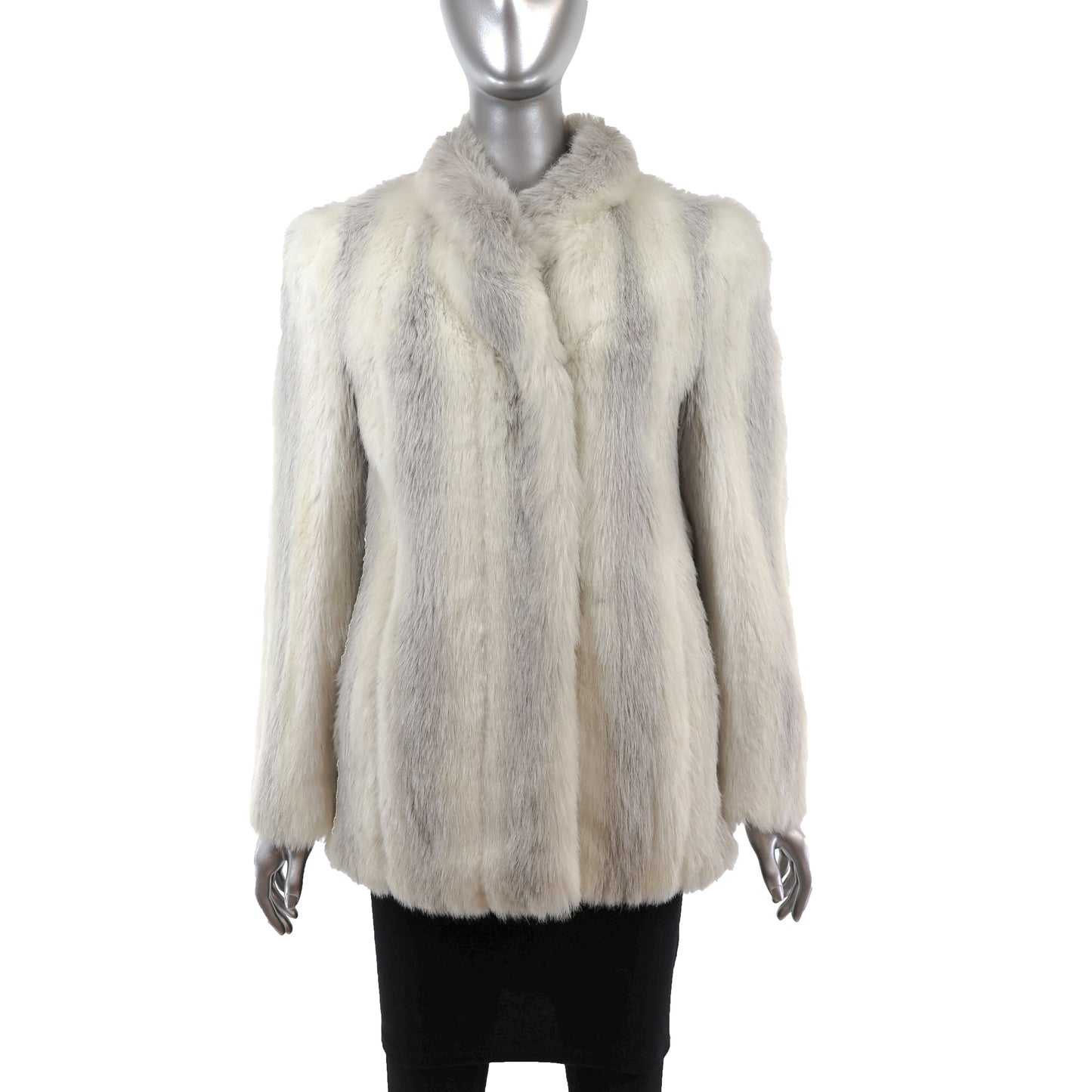 Faux Fur Jacket- Size S