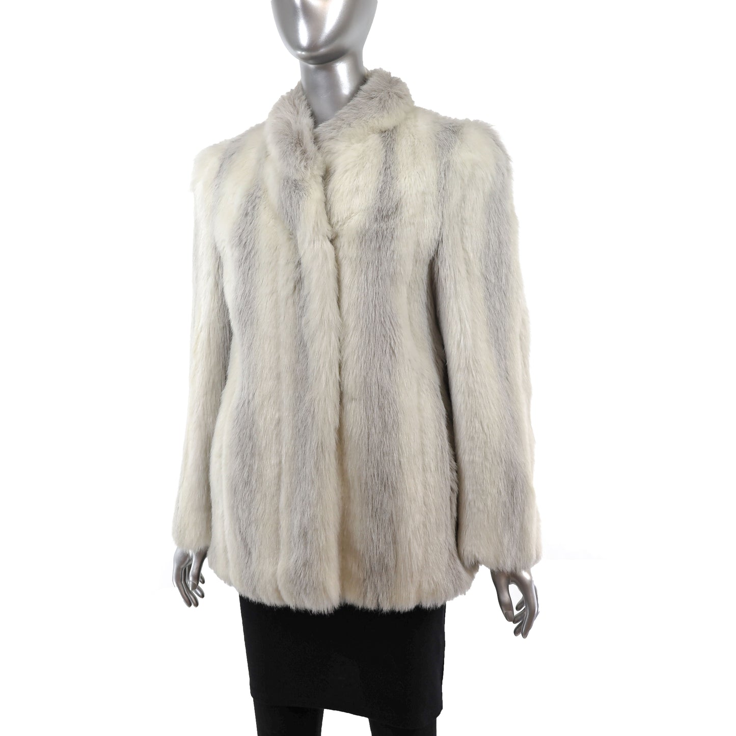 Faux Fur Jacket- Size S