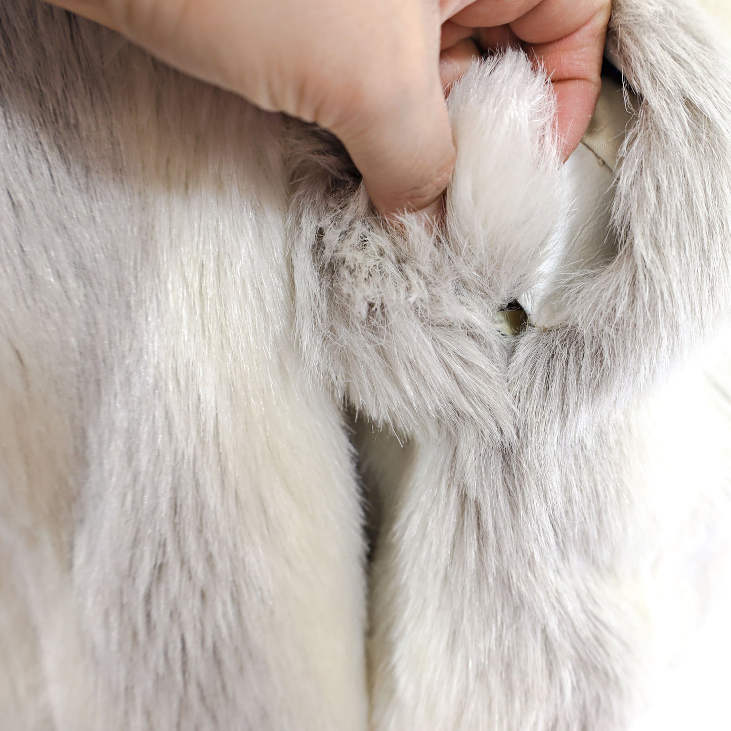 Faux Fur Jacket- Size S