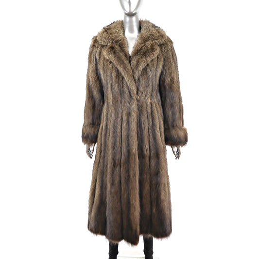 Full Length Fisher Coat- Size XS