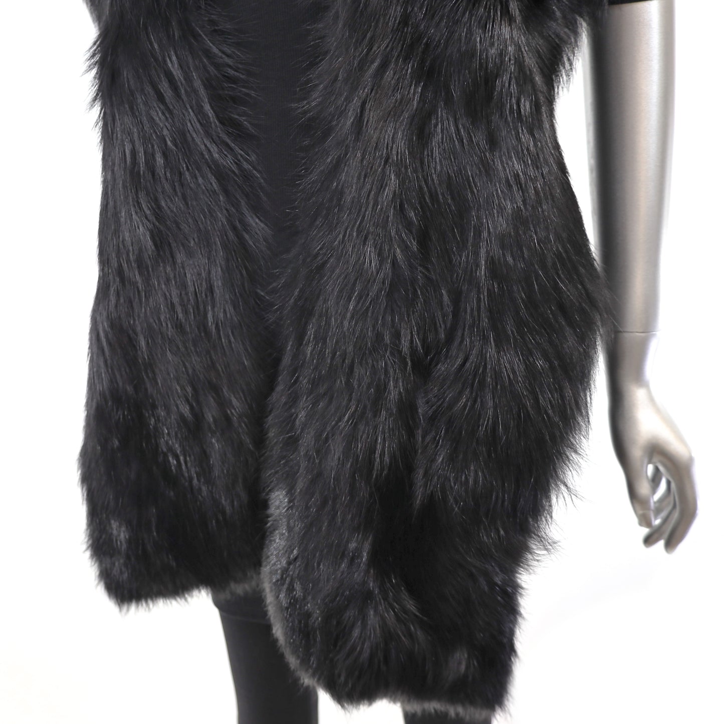 David Goodman Black Fox Stole- Size Free