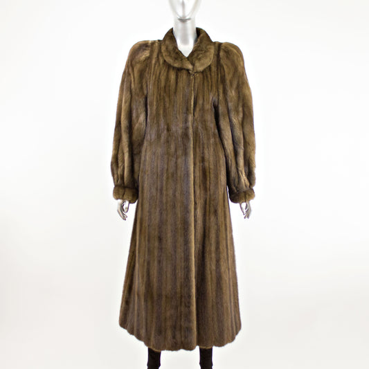 Full Length Lunaraine Mink Coat- Size M