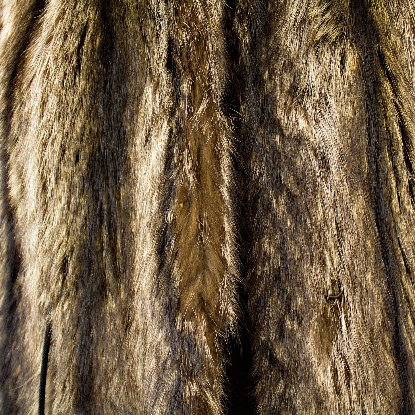 Full Length Raccoon Coat - Size S