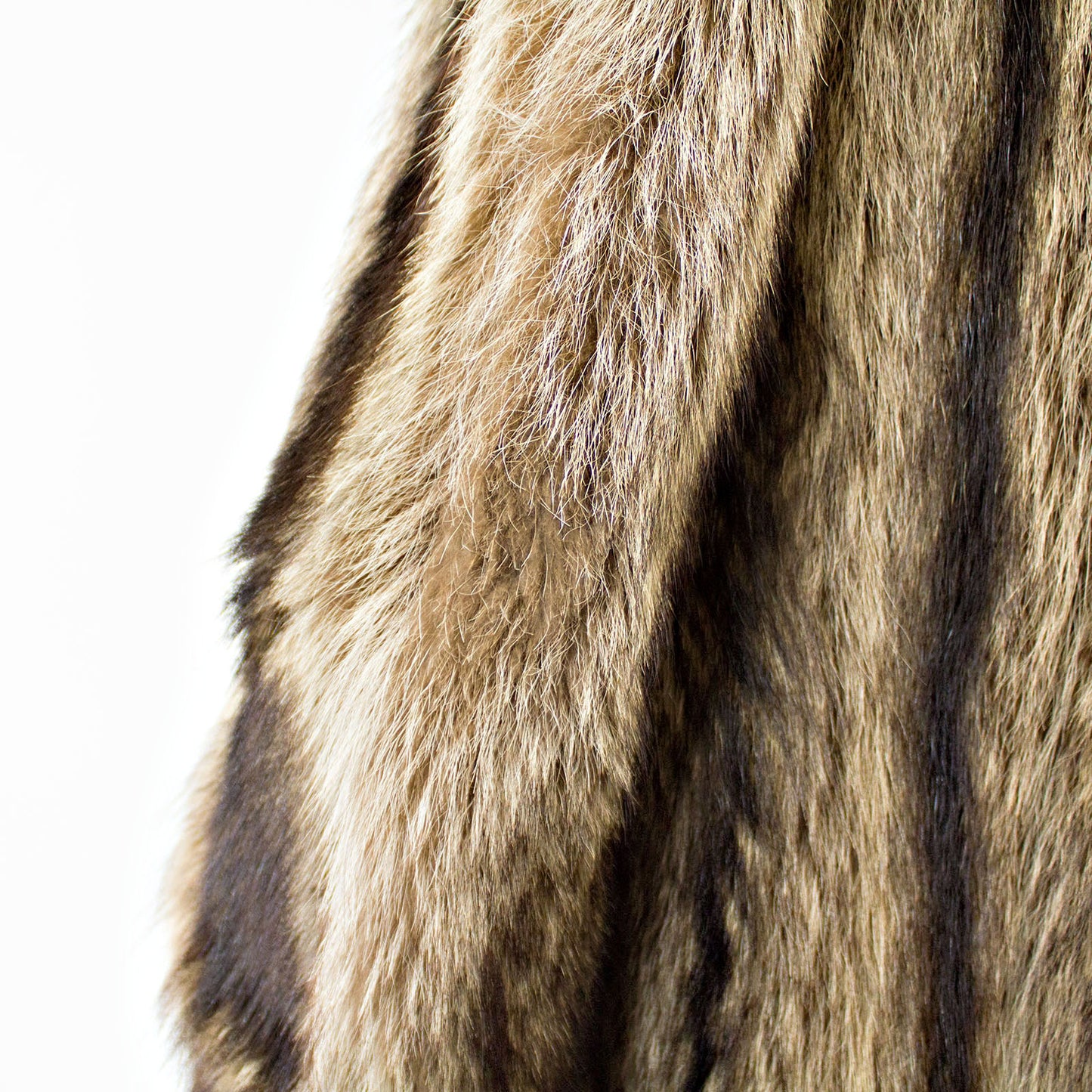 Full Length Raccoon Coat - Size S