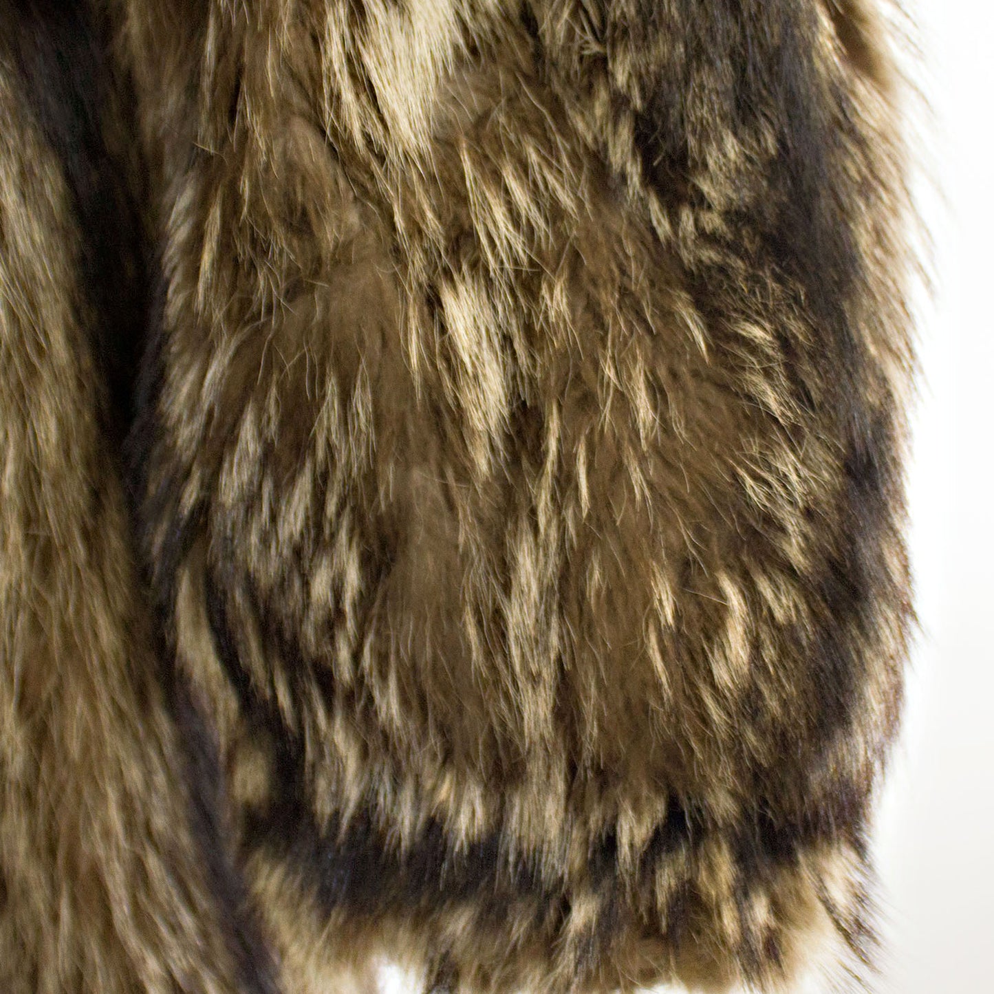 Full Length Raccoon Coat - Size S