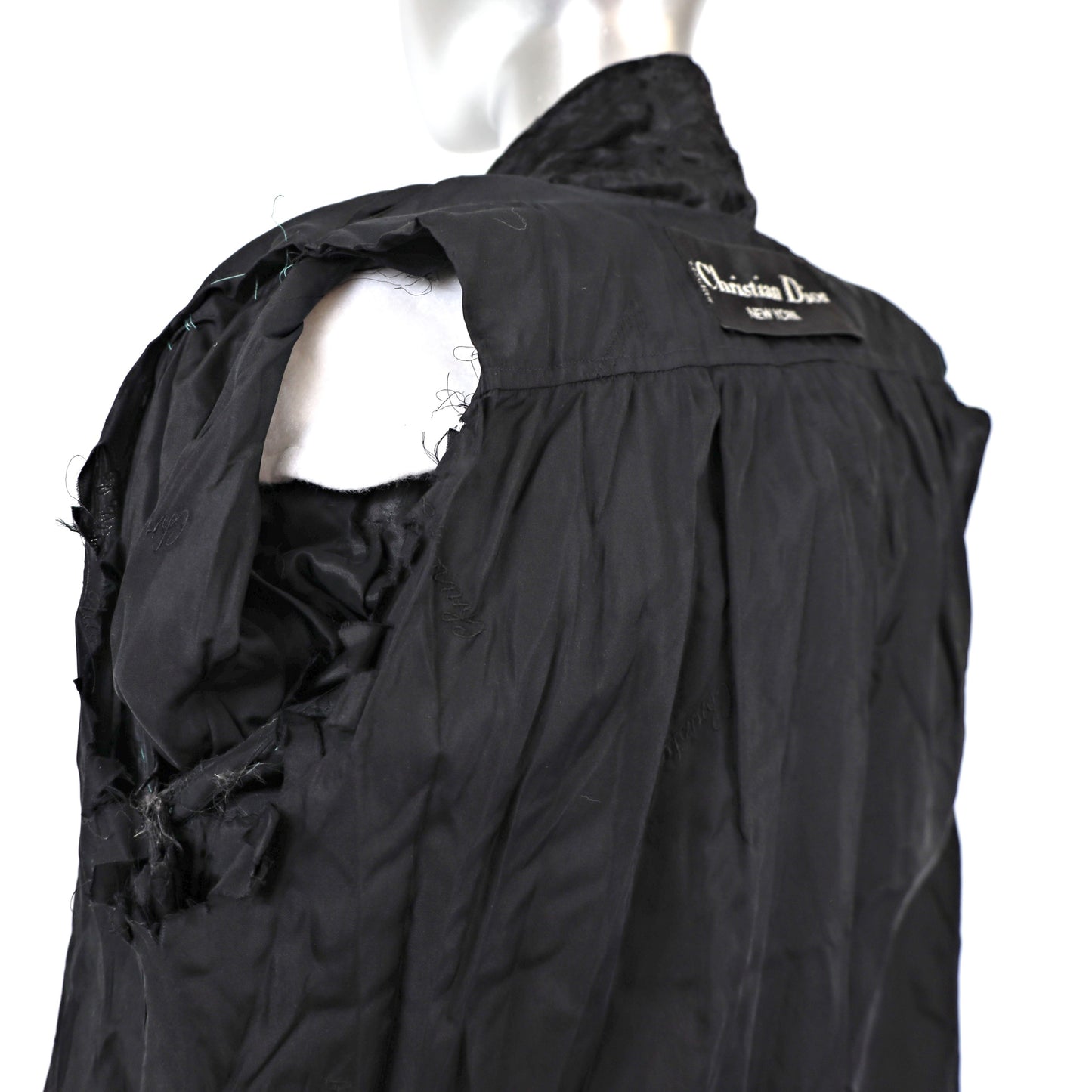 Christian Dior Black Broadtail Jacket- Size S