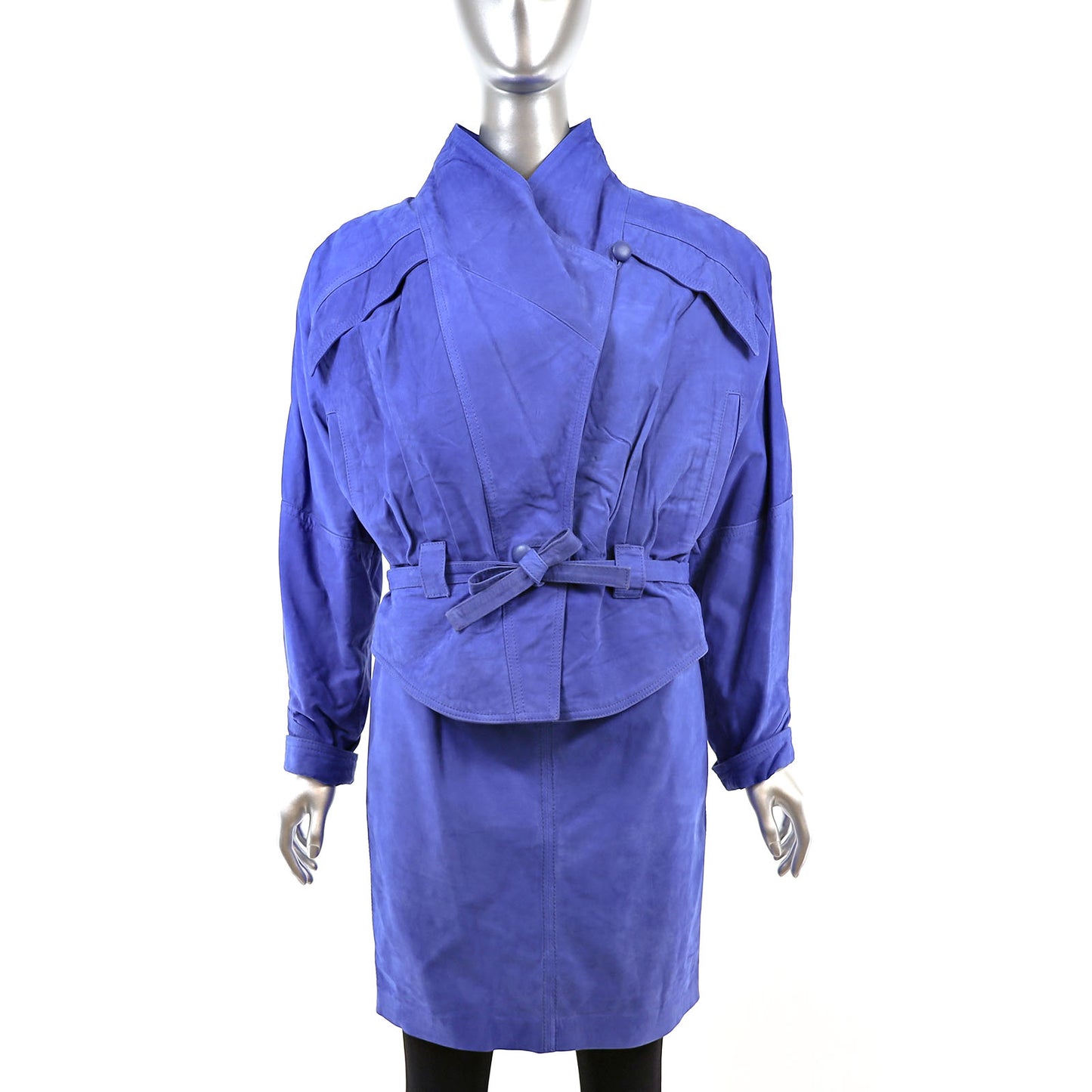 Royal Blue Real Italian Matching Suit- Size M