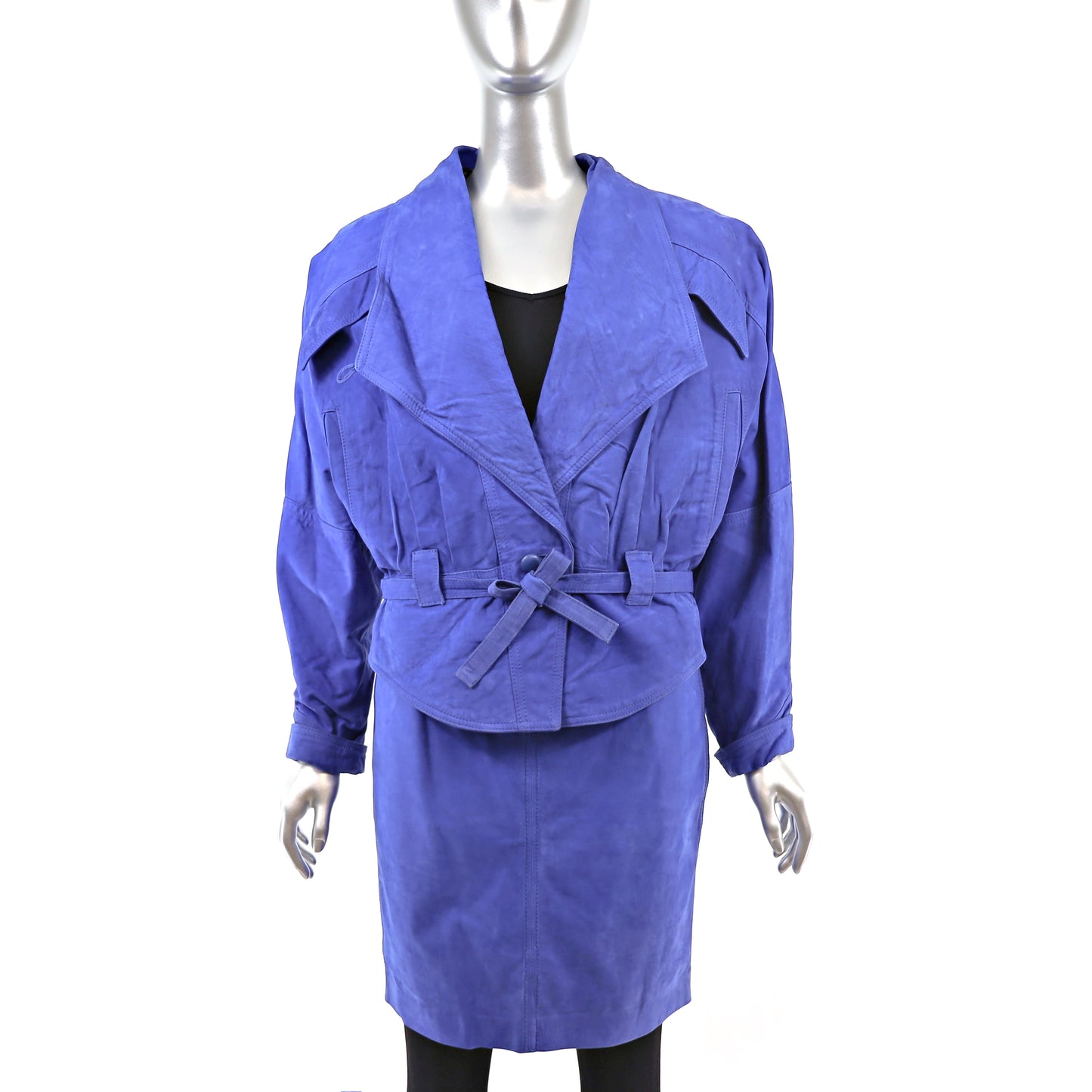 Royal Blue Real Italian Matching Suit- Size M