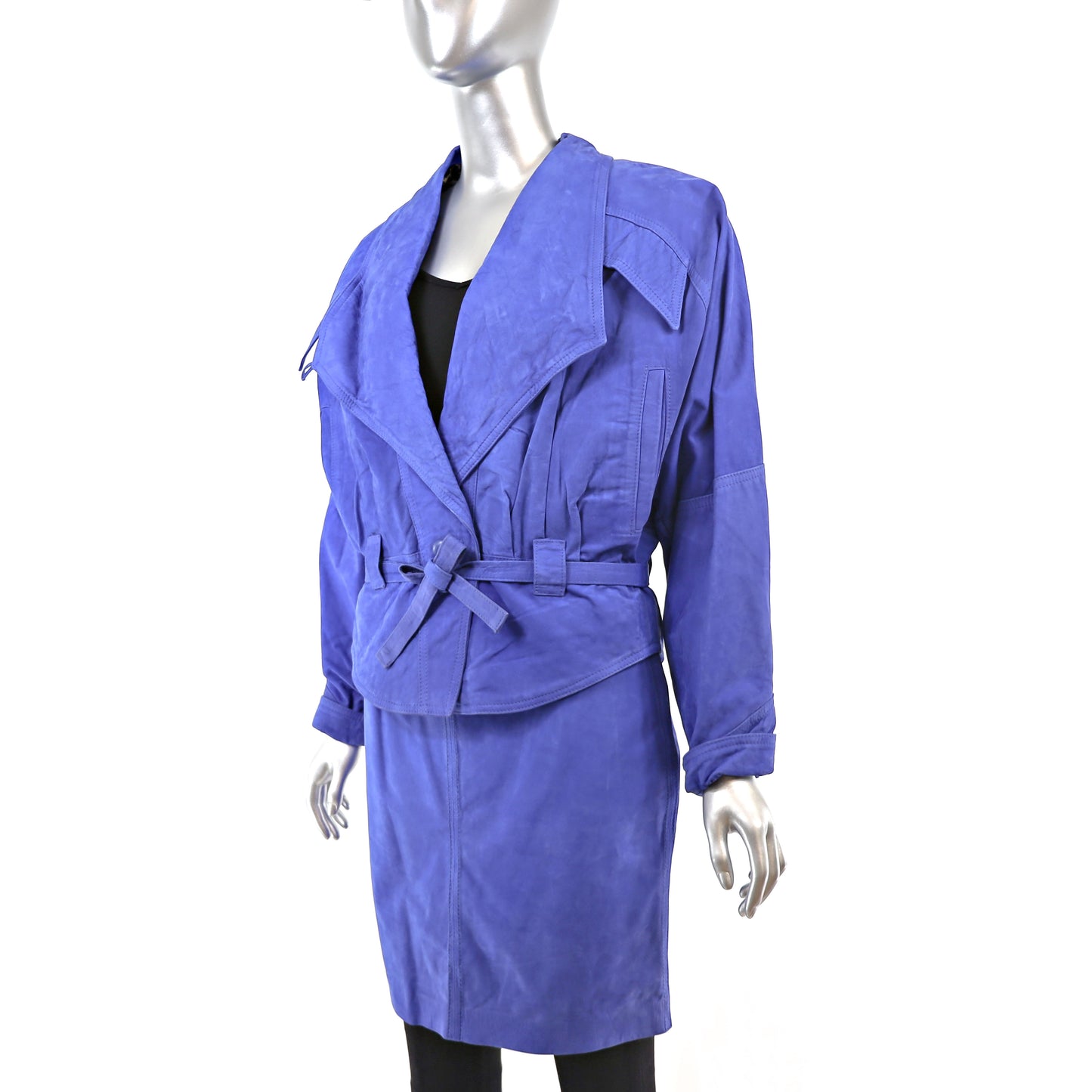 Royal Blue Real Italian Matching Suit- Size M