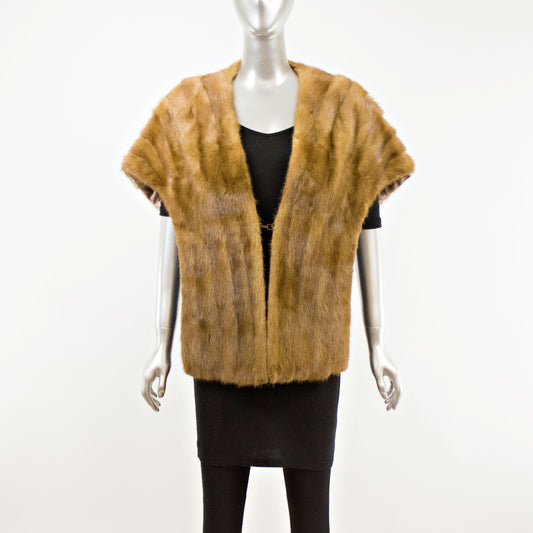 Lunaraine Mink Stole- Free Size