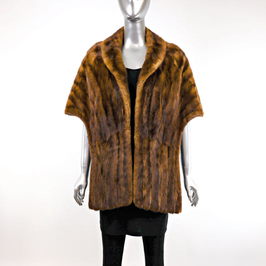 Lunaraine Mink Stole- Free Size