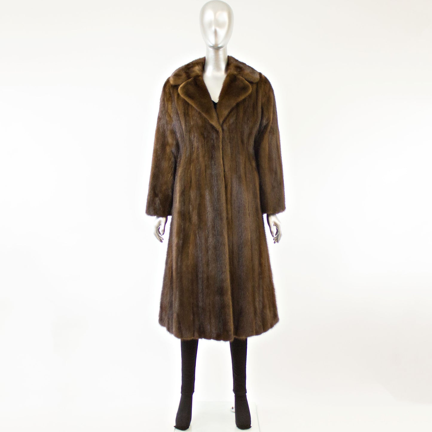 Mahogany Mink Coat- Size S