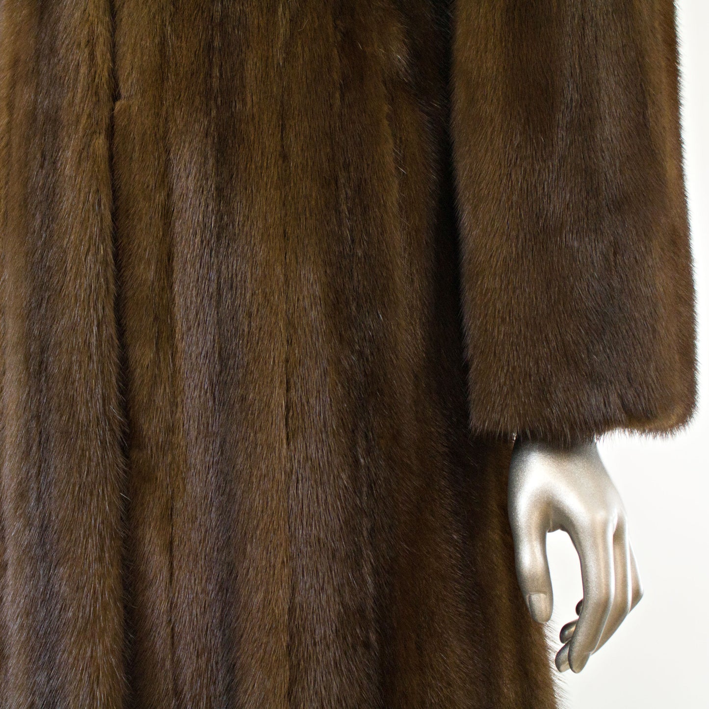 Mahogany Mink Coat- Size S