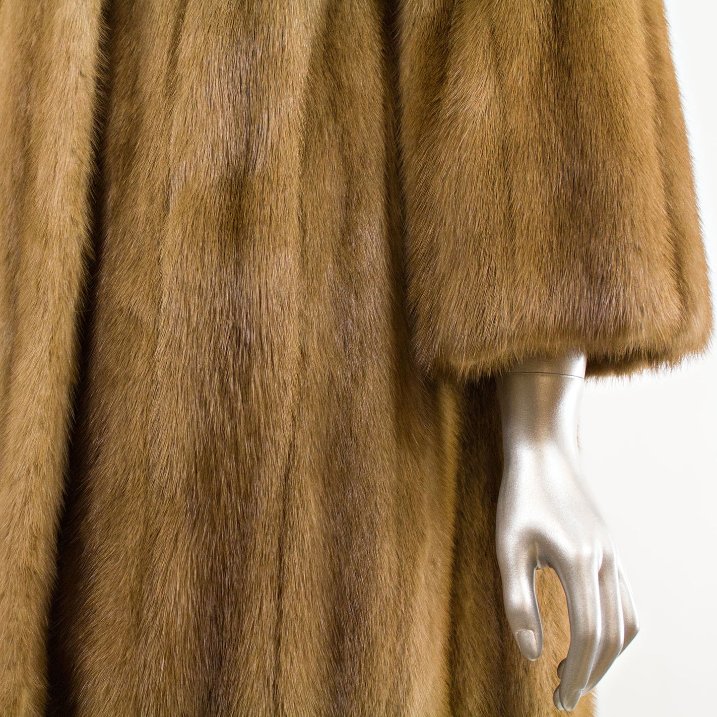 Mahogany Mink Coat- Size L