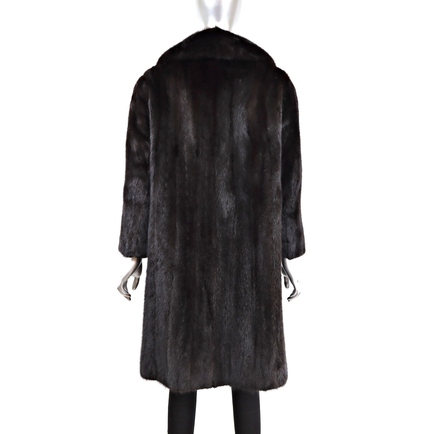 Mahogany Mink Coat- Size M