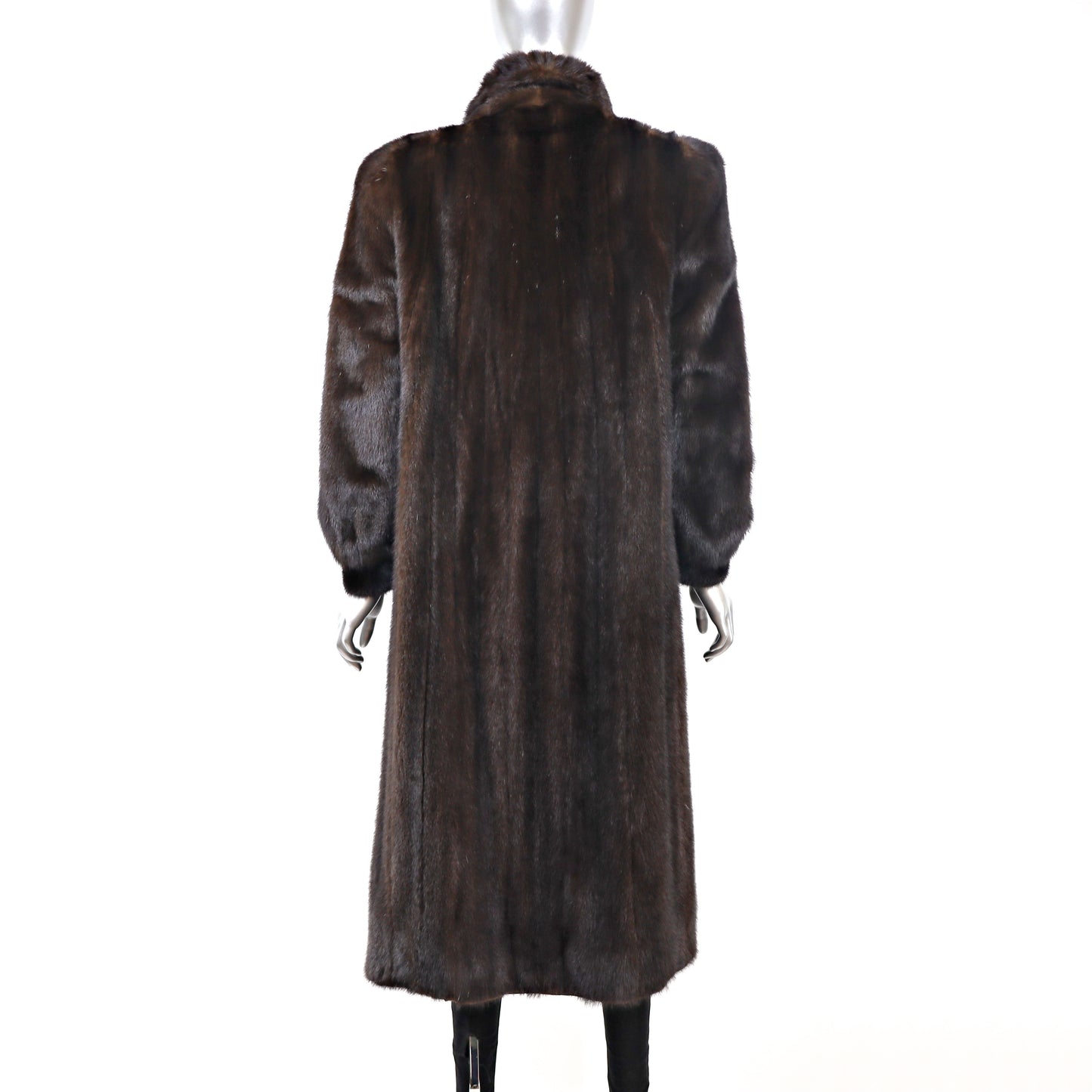 Mahogany Mink Coat- Size M