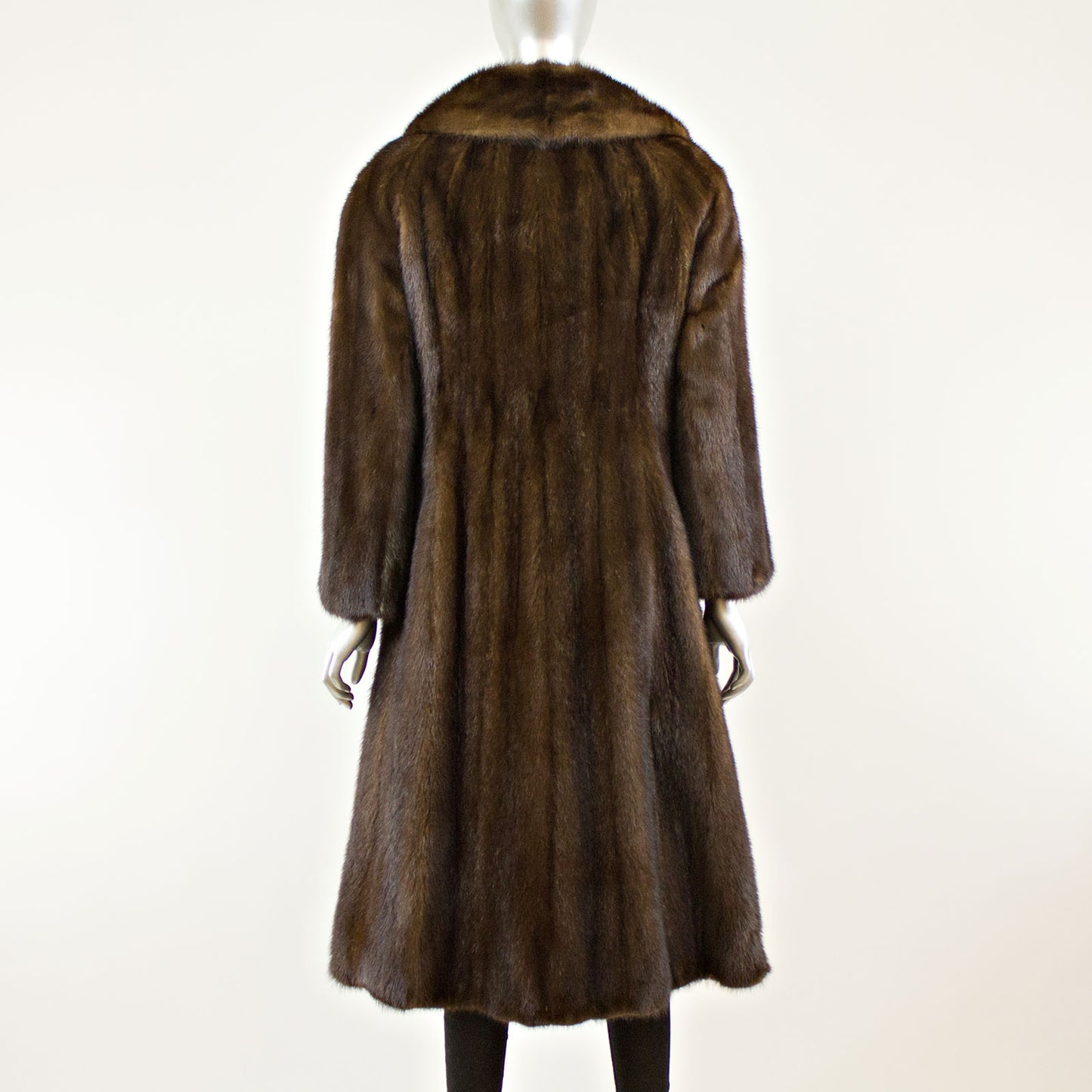 Mahogany Mink Coat - Size S