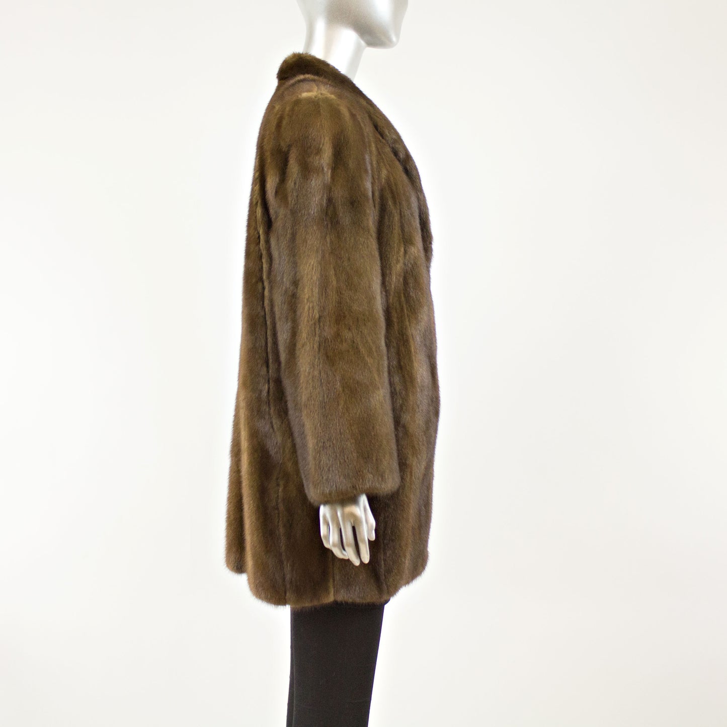 Mahogany Mink Jacket- Size M