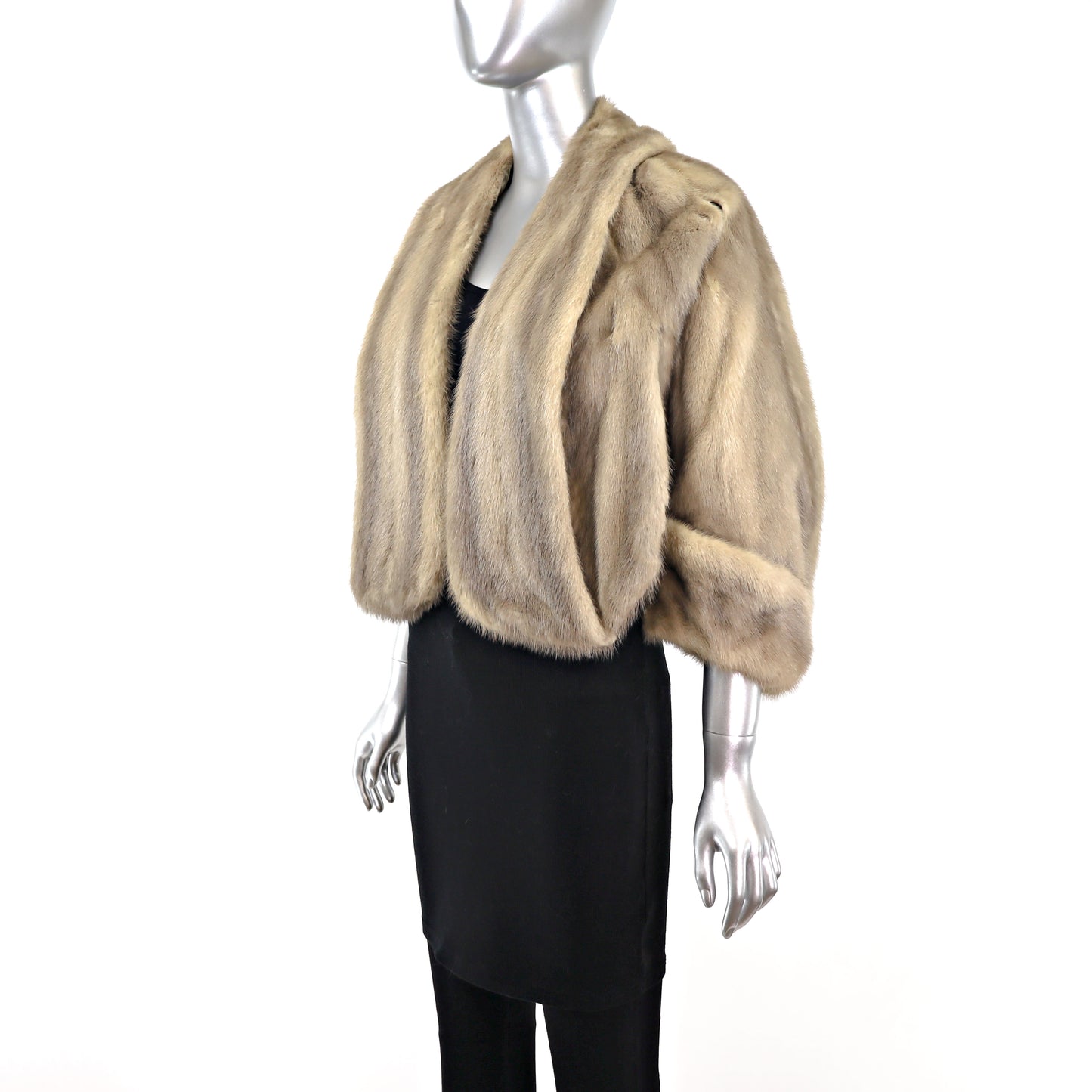 Sapphire Mink Cape- Free Size