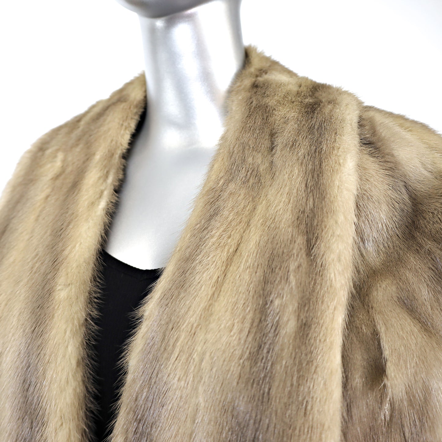 Sapphire Mink Cape- Free Size