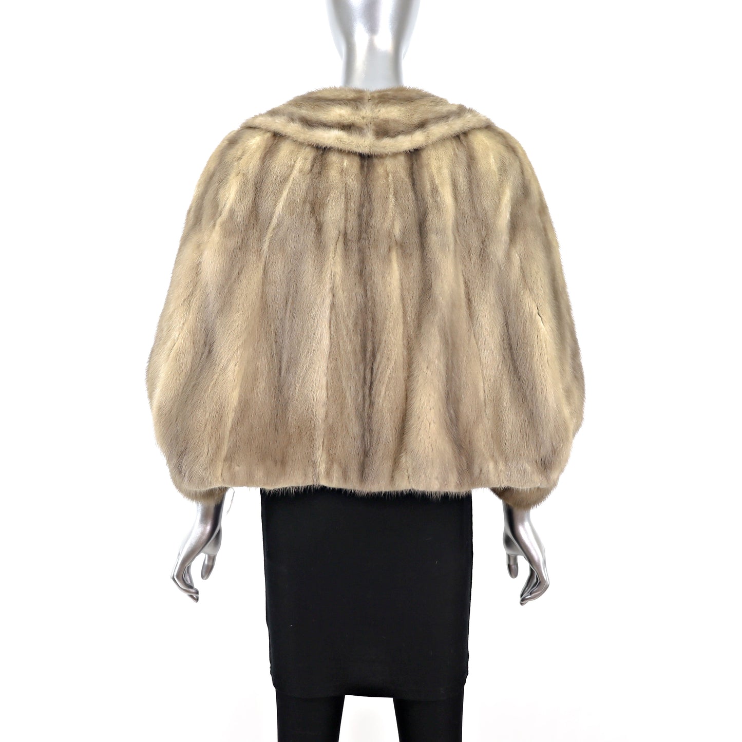 Sapphire Mink Cape- Free Size