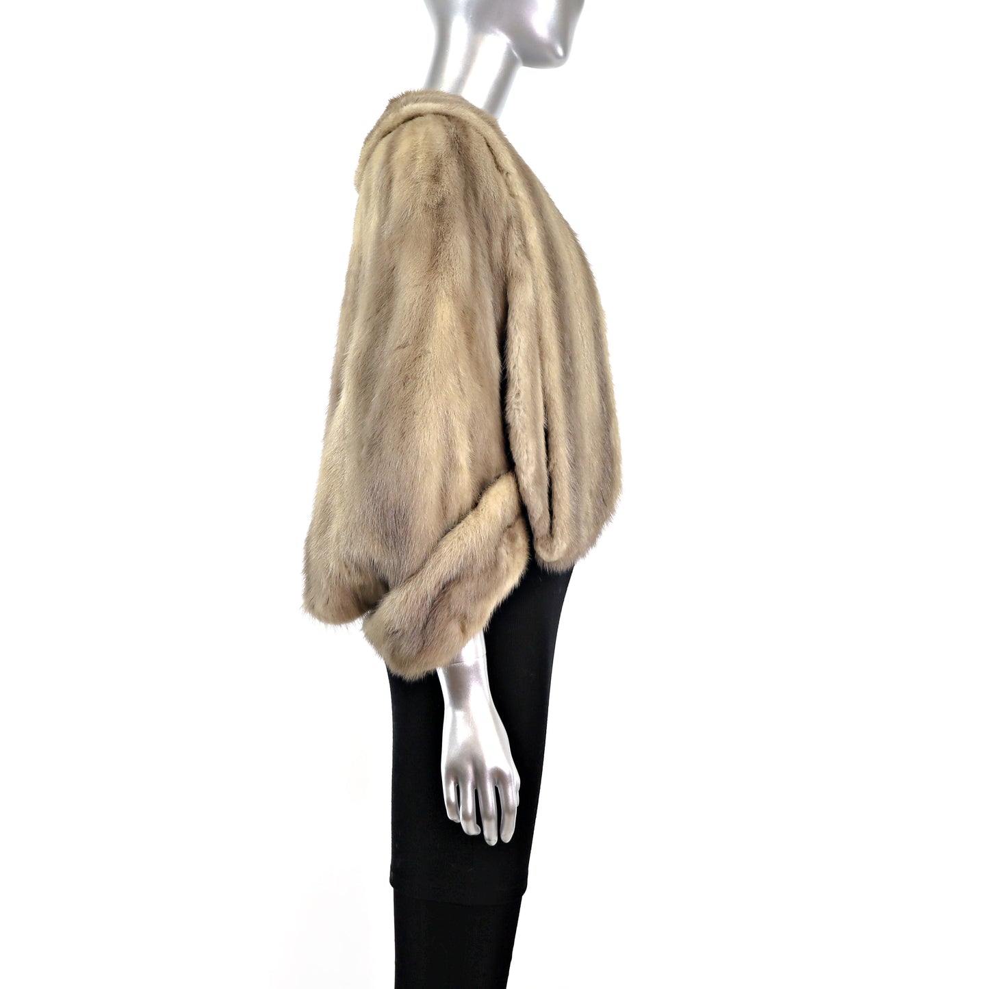 Sapphire Mink Cape- Free Size