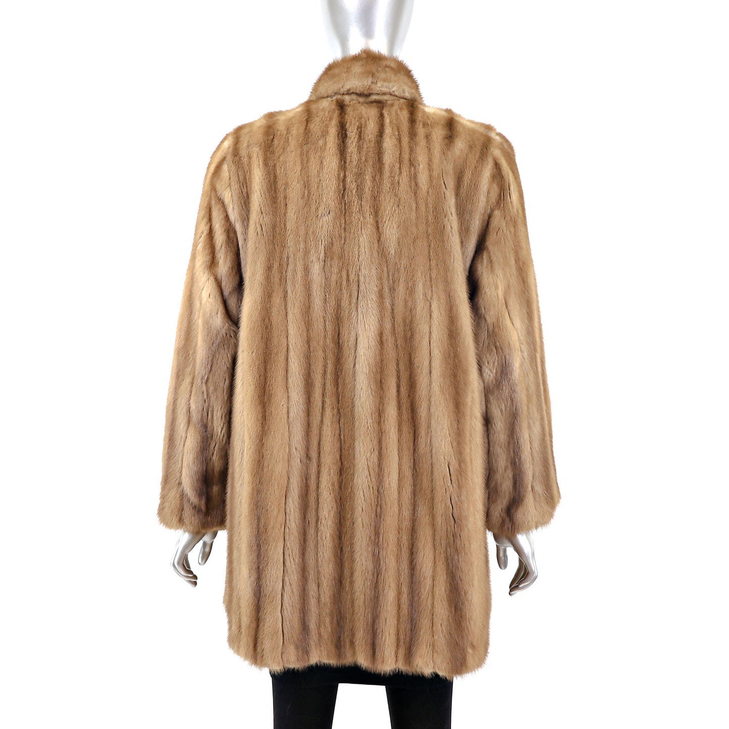 Autumn Haze Mink 3/4 Coat- Size L