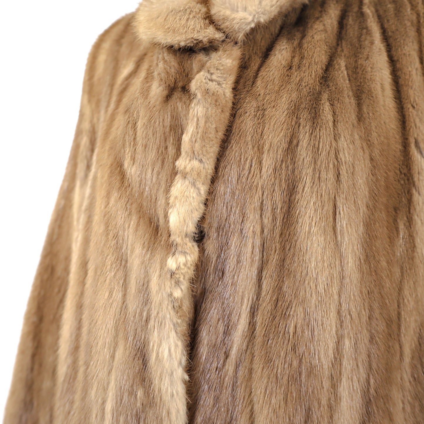 Autumn Haze Mink 3/4 Coat- Size L