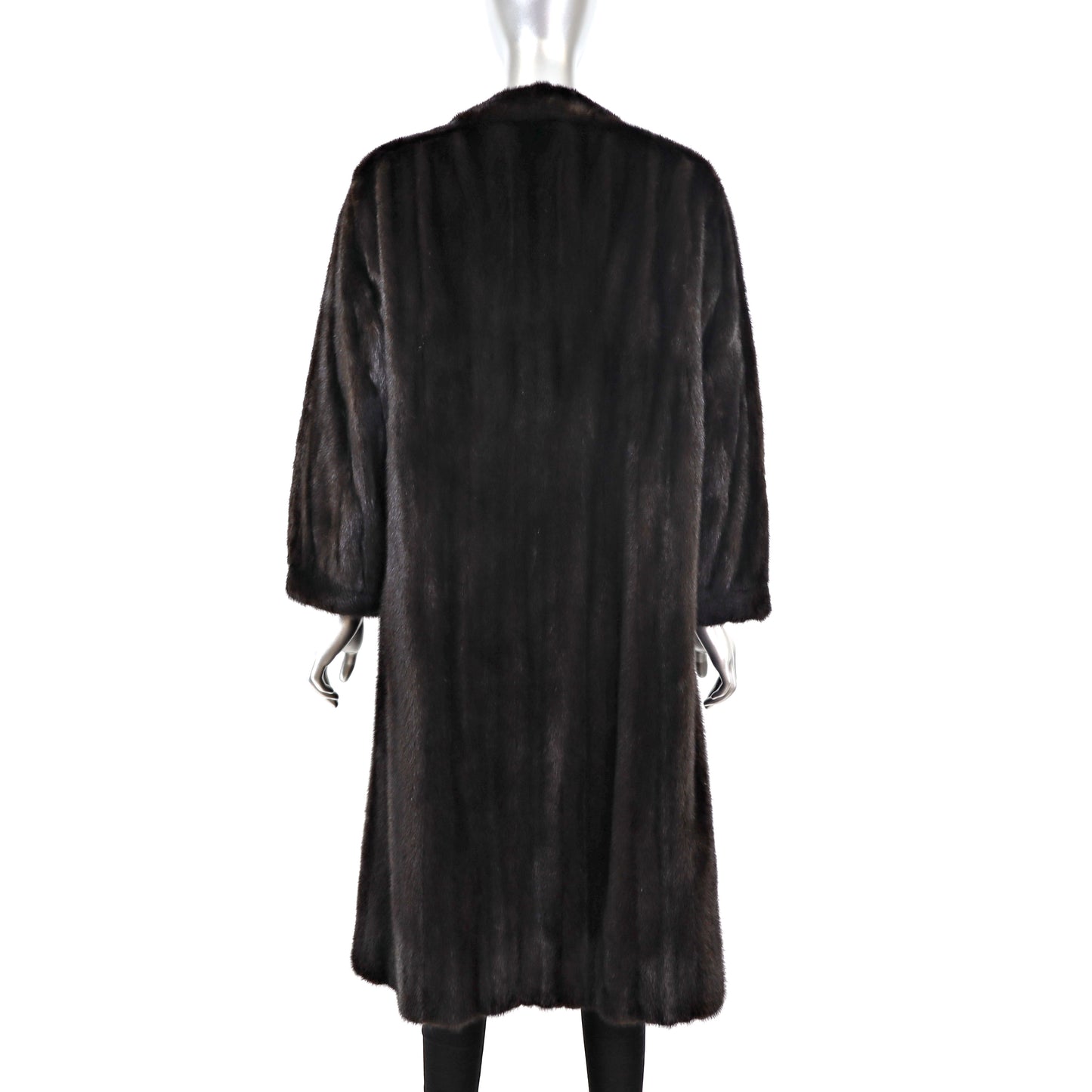 Ben Kahn Black Mink Coat- Size XL