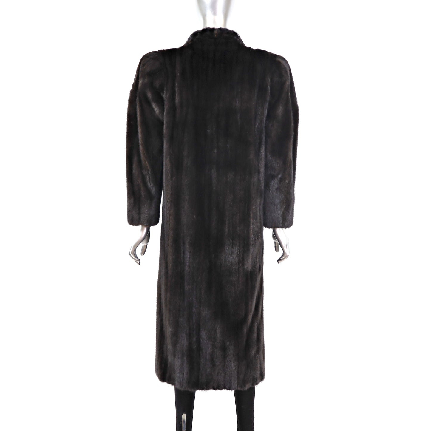 Black Mink Coat- Size S