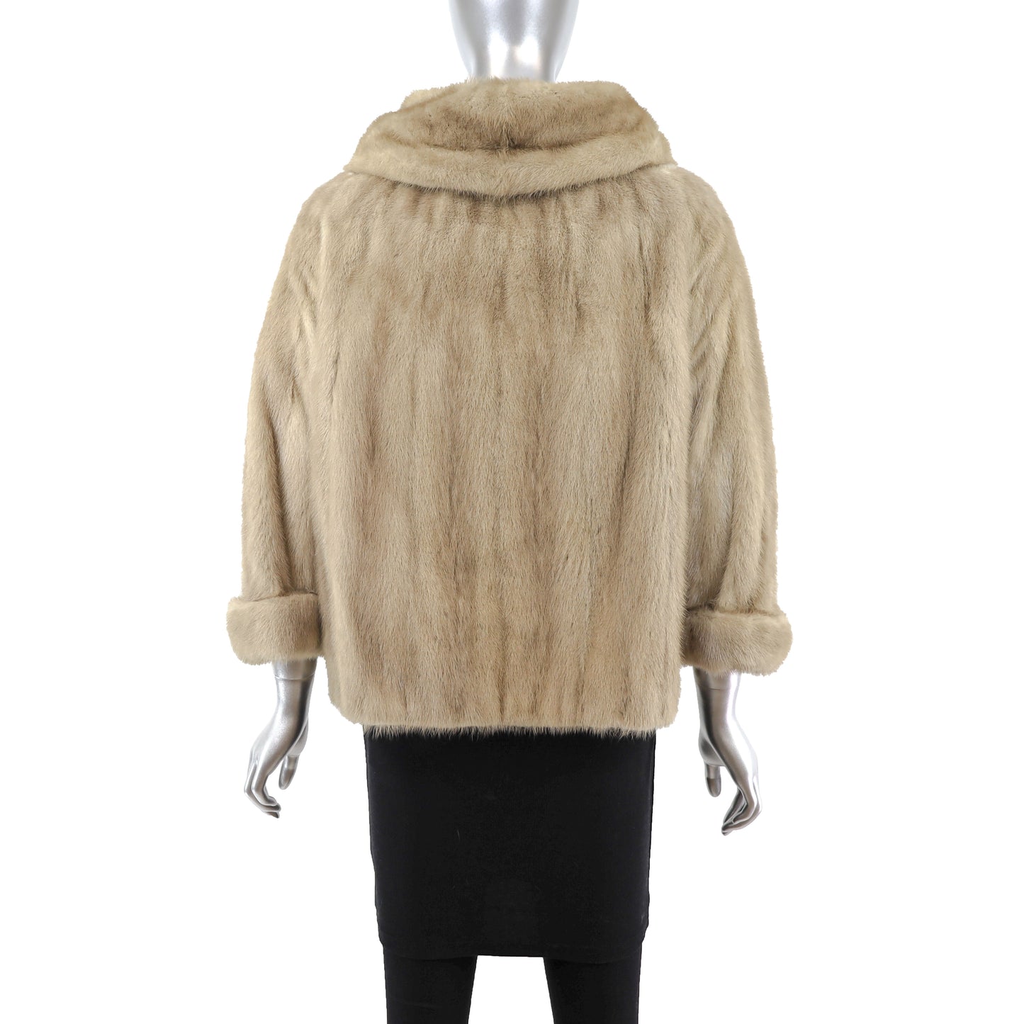 Tourmaline Mink Jacket- Size S