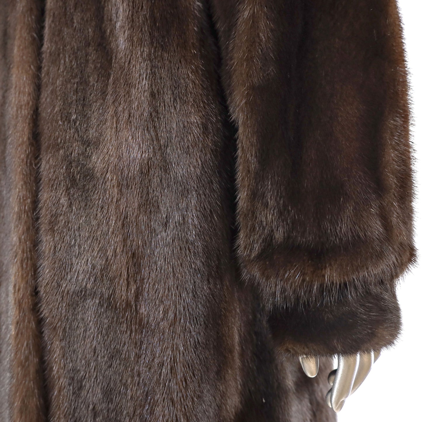 Mahogany Mink Coat- Size L