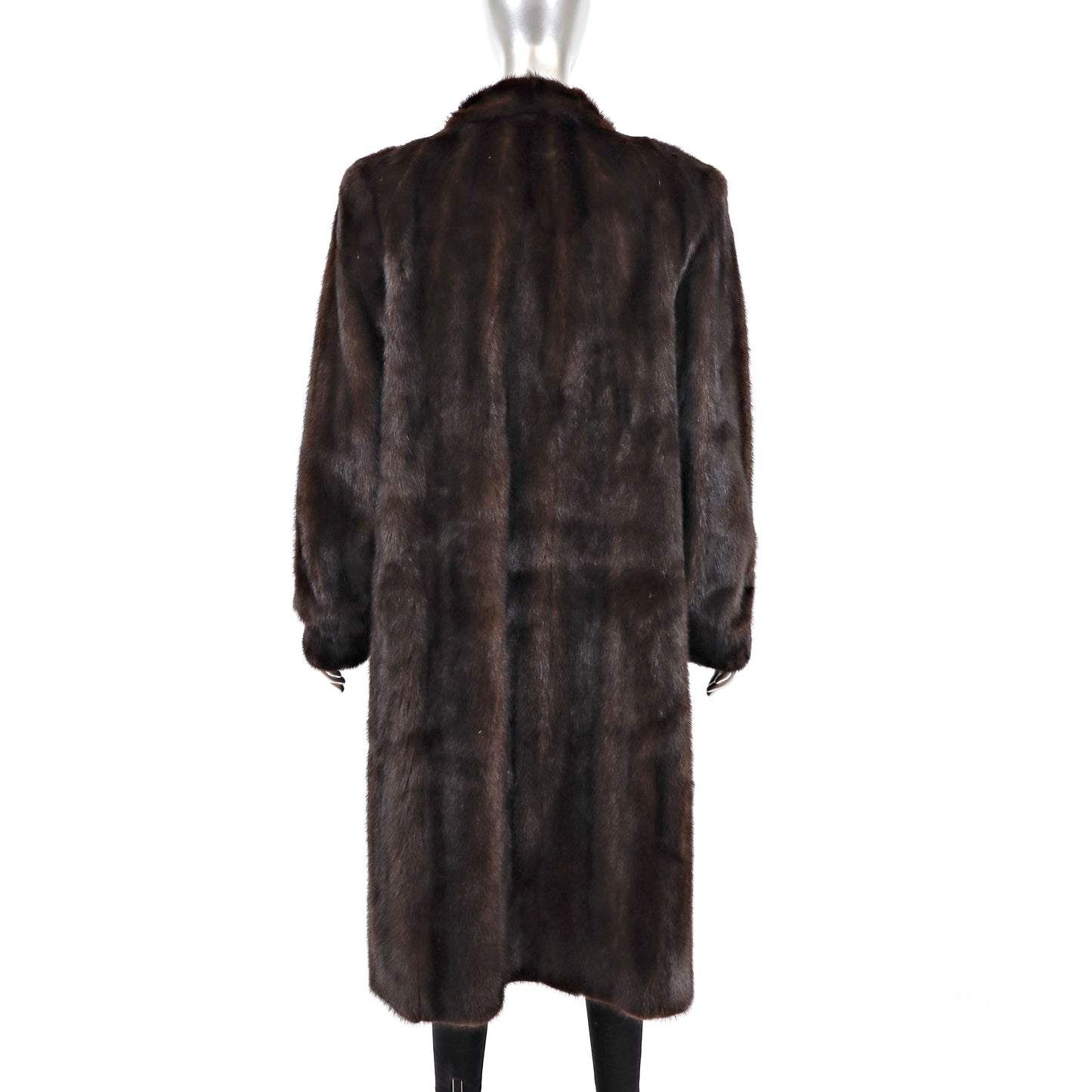 Mahogany Mink Coat- Size L