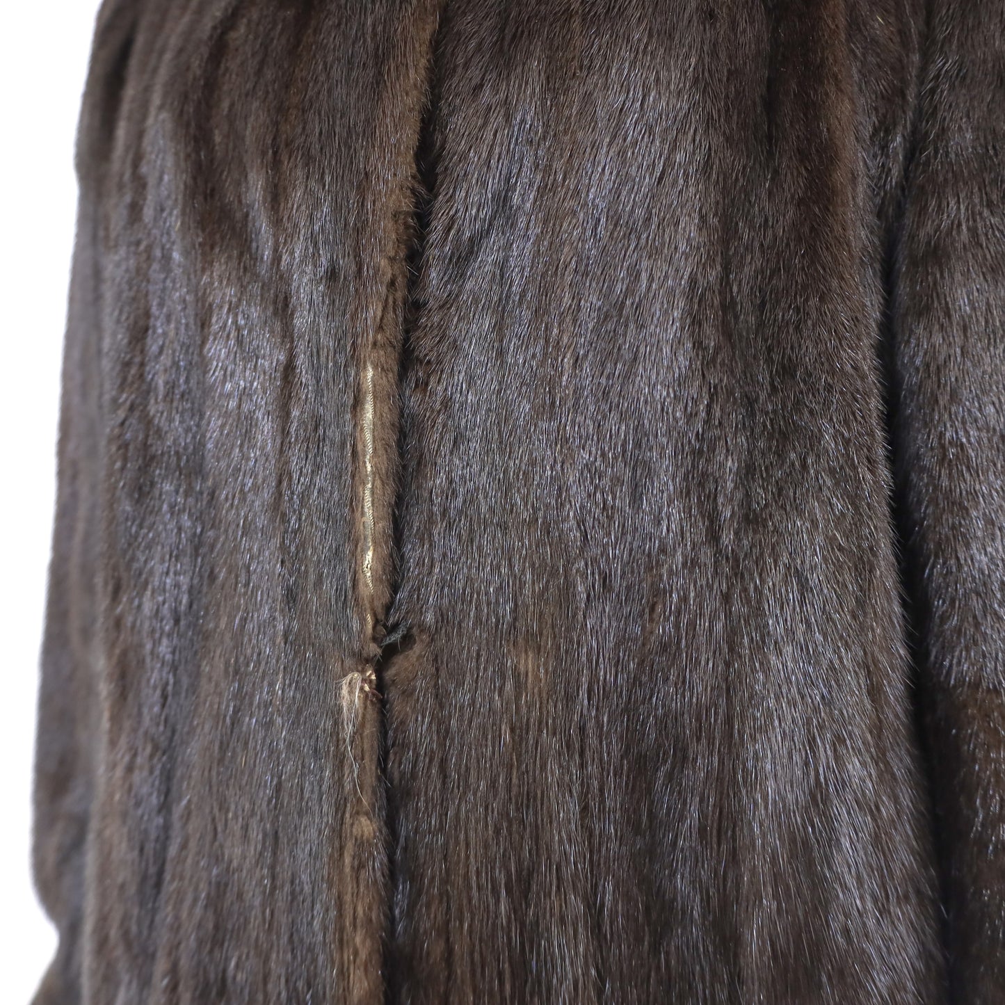 Mahogany Mink Coat- Size M