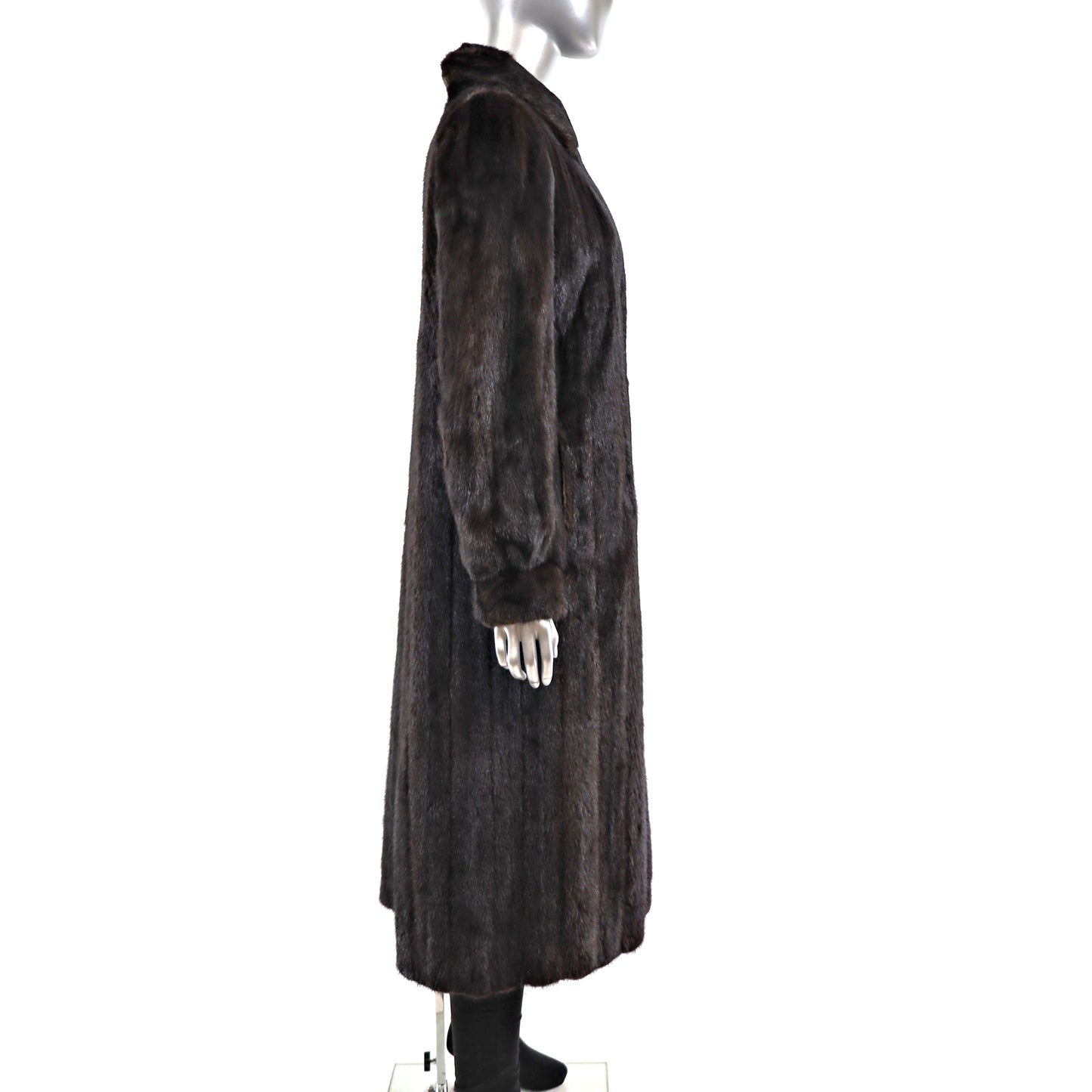 Mahogany Mink Coat- Size M