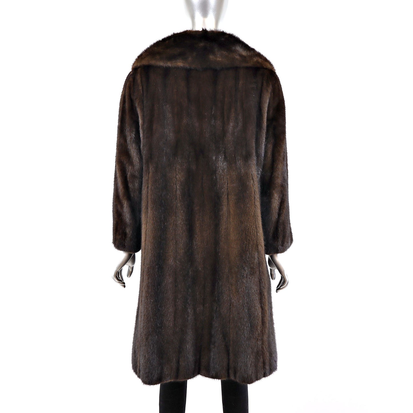 Mahogany Mink Coat- Size L