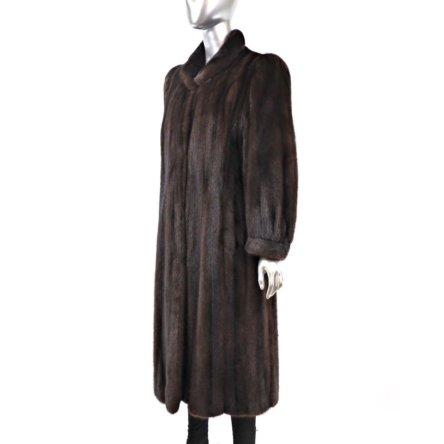 Mahogany Mink Coat- Size S