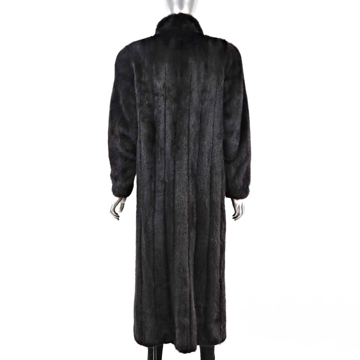 Black Mink Coat- Size M